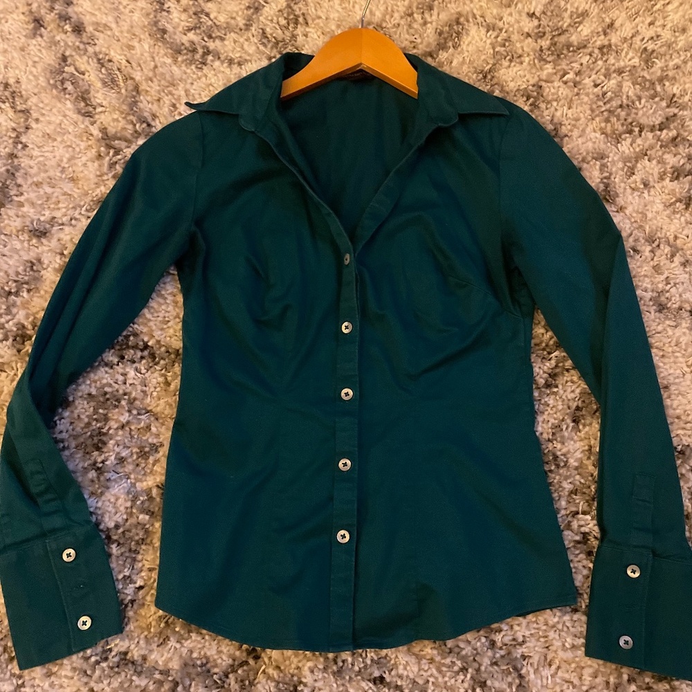 Banana Republic Teal Blouse